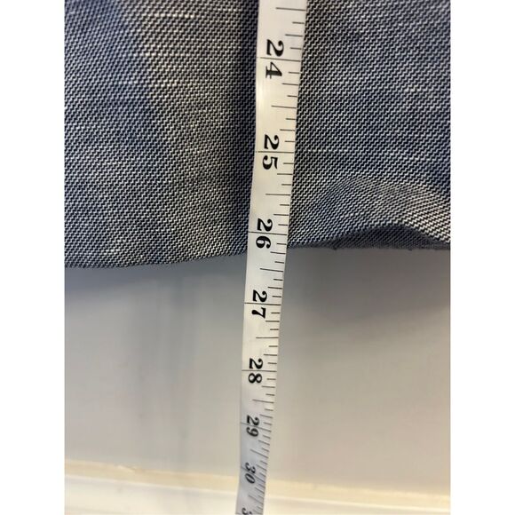 Chaus Linen blend blazer size 6 Petite career minimalist casual light weight - Picture 7 of 8